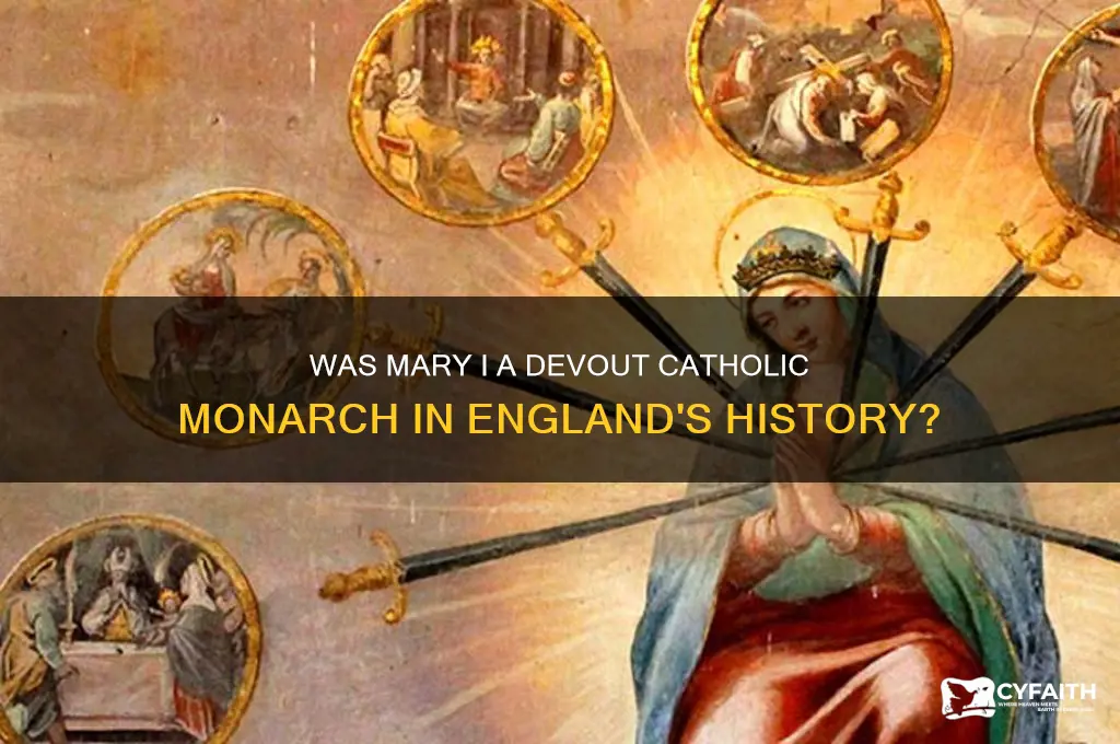 was mary 1 catholic