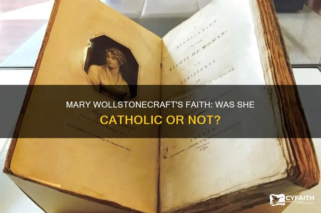 was mary wollstonecraft catholic
