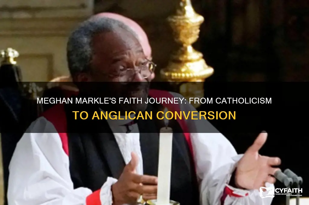 was megean marlke catholic before converting to anglican church
