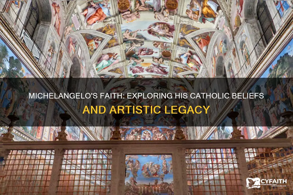 was michelangelo a catholic