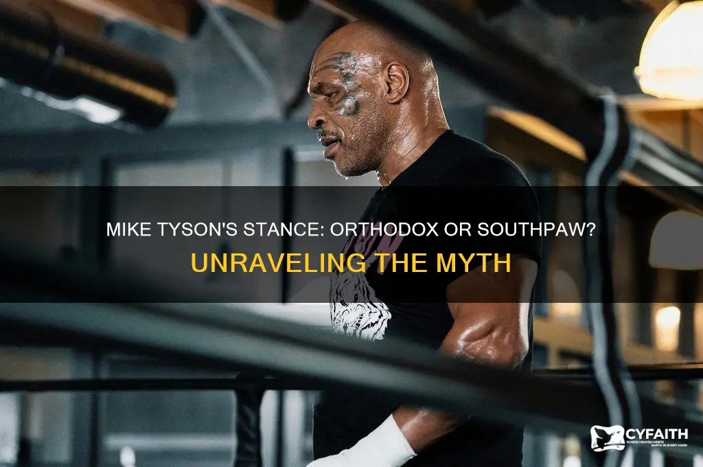 was mike tyson orthodox or southpaw