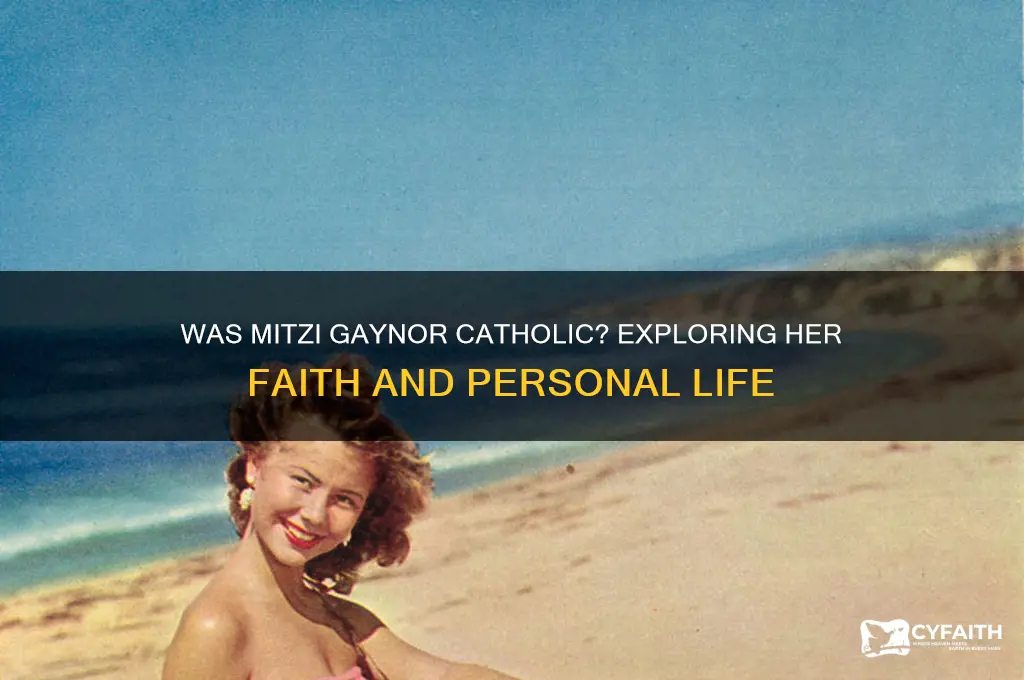 was mitzi gaynor catholic