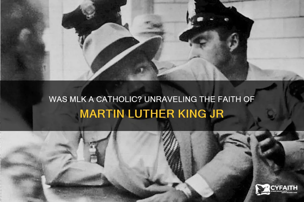 was mlk a catholic