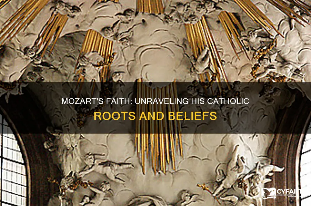 was mozart a catholic