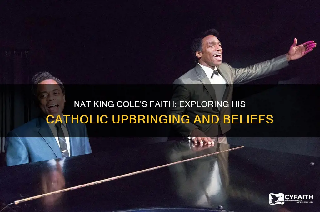 was nat king cole catholic