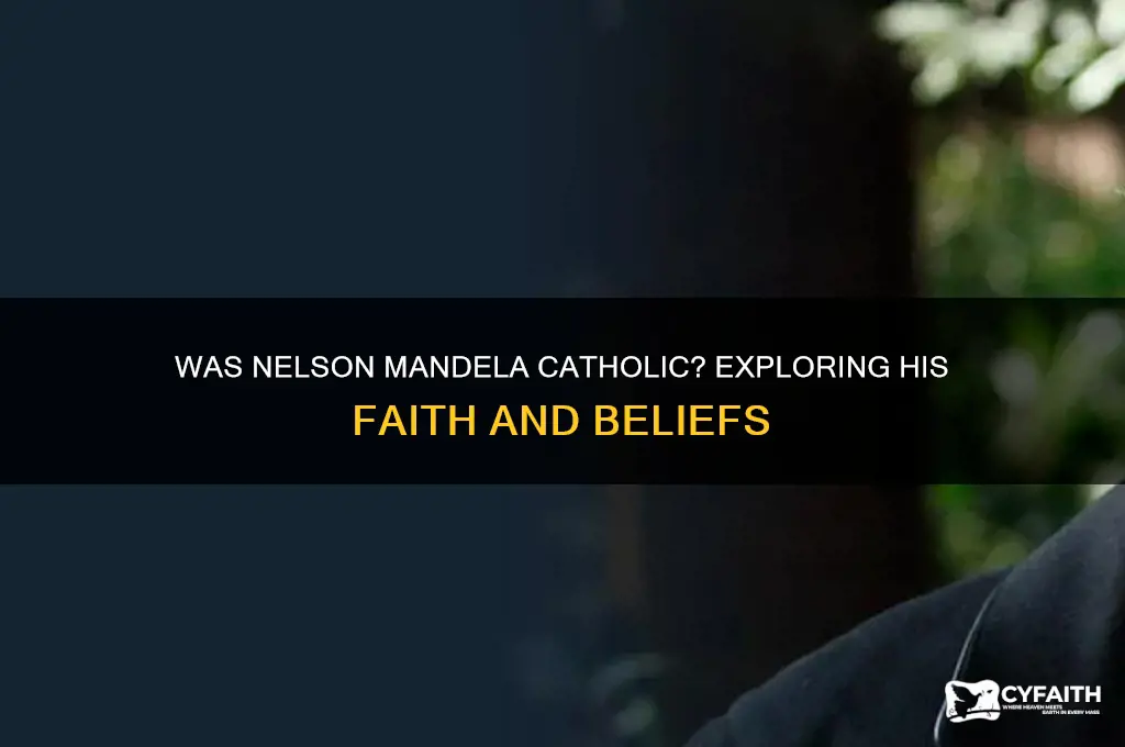 was nelson mandela catholic