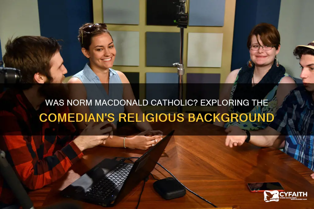 was norm mcdonald catholic