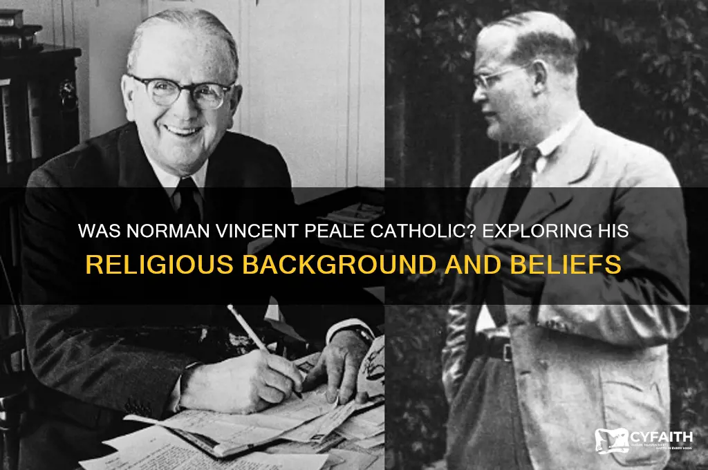 was norman vincent peale catholic