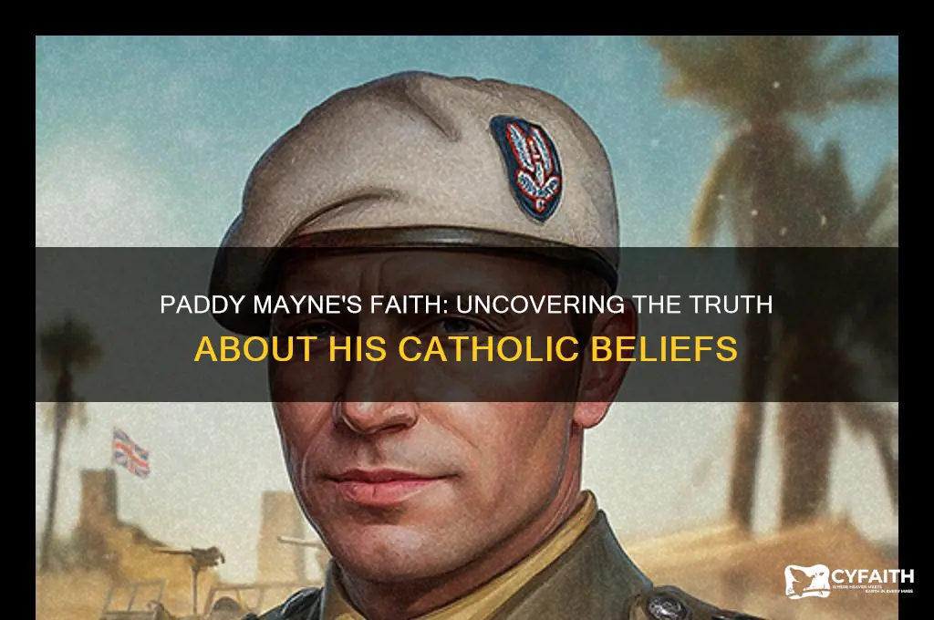 was paddy mayne catholic