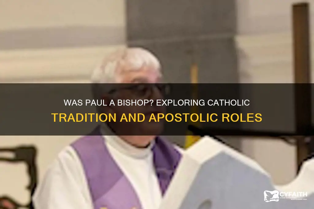 was paul a bishop catholic