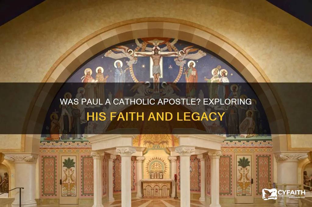 was paul an apostle catholic