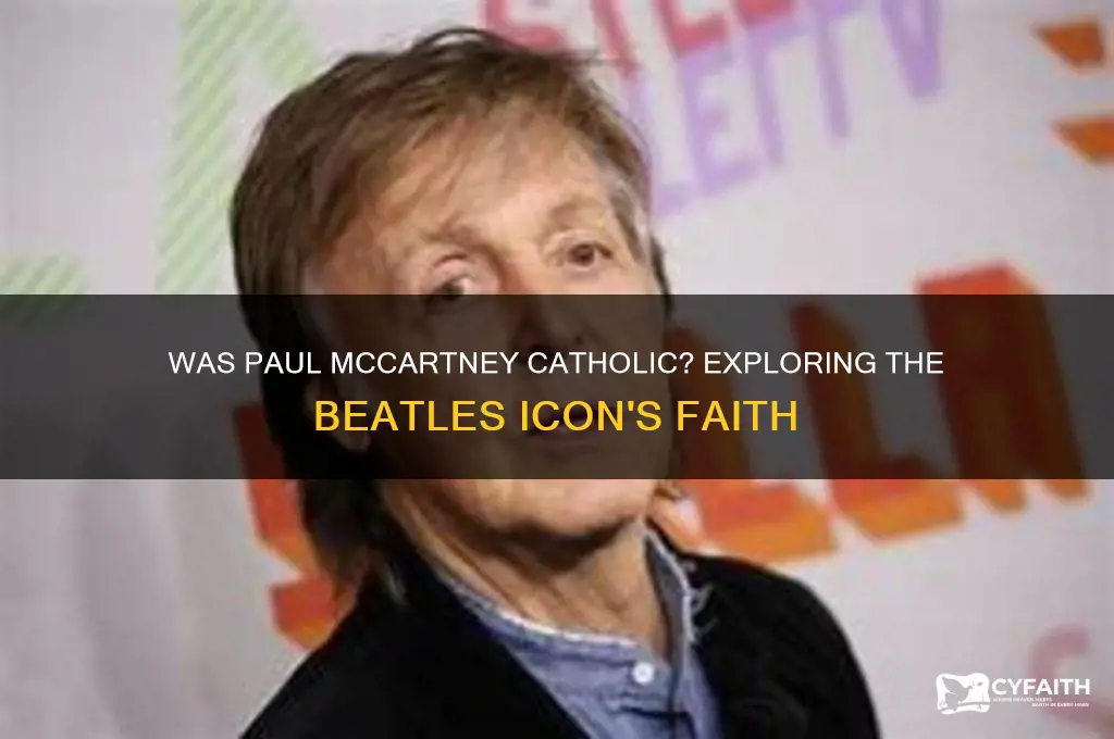 was paul mccartney catholic