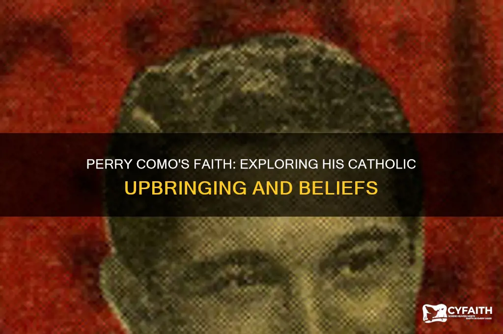 was perry como catholic