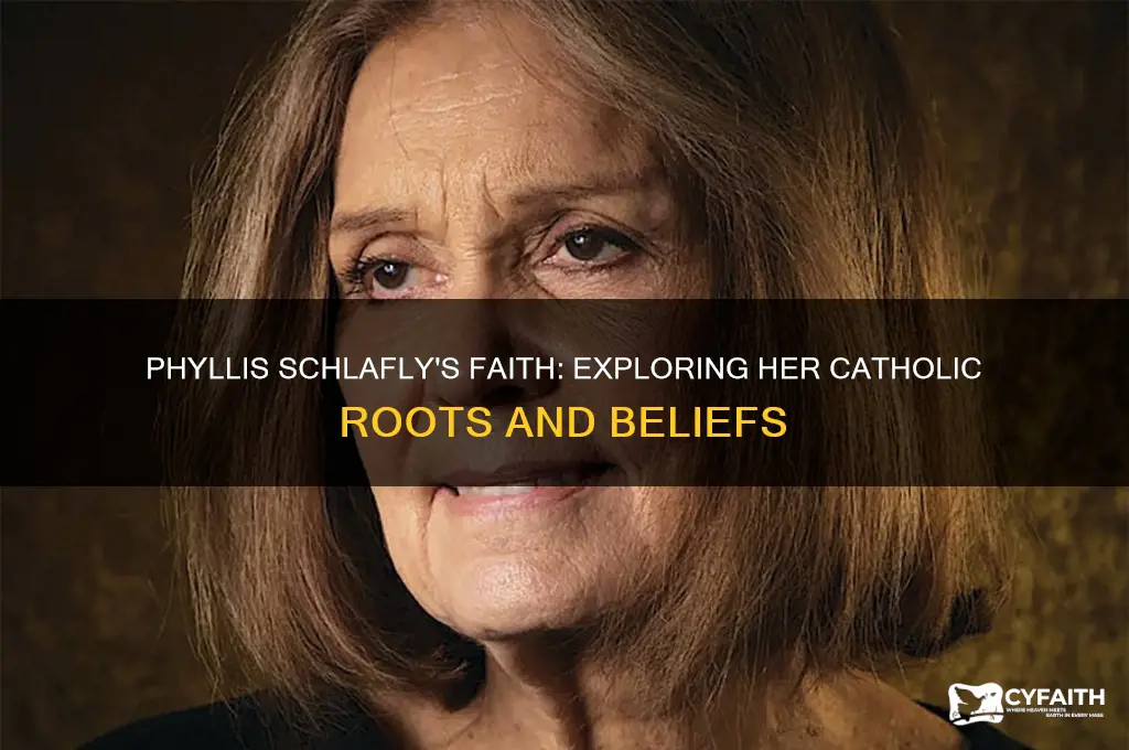 was phyllis schlafly catholic