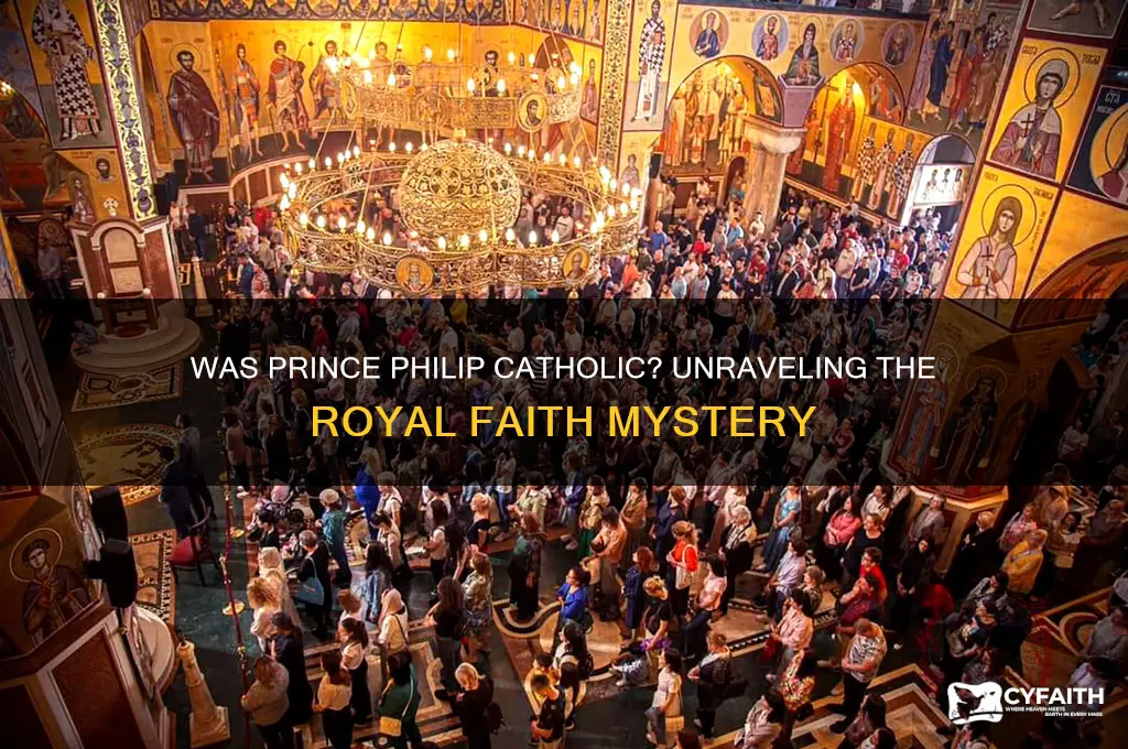 was prince philip a catholic