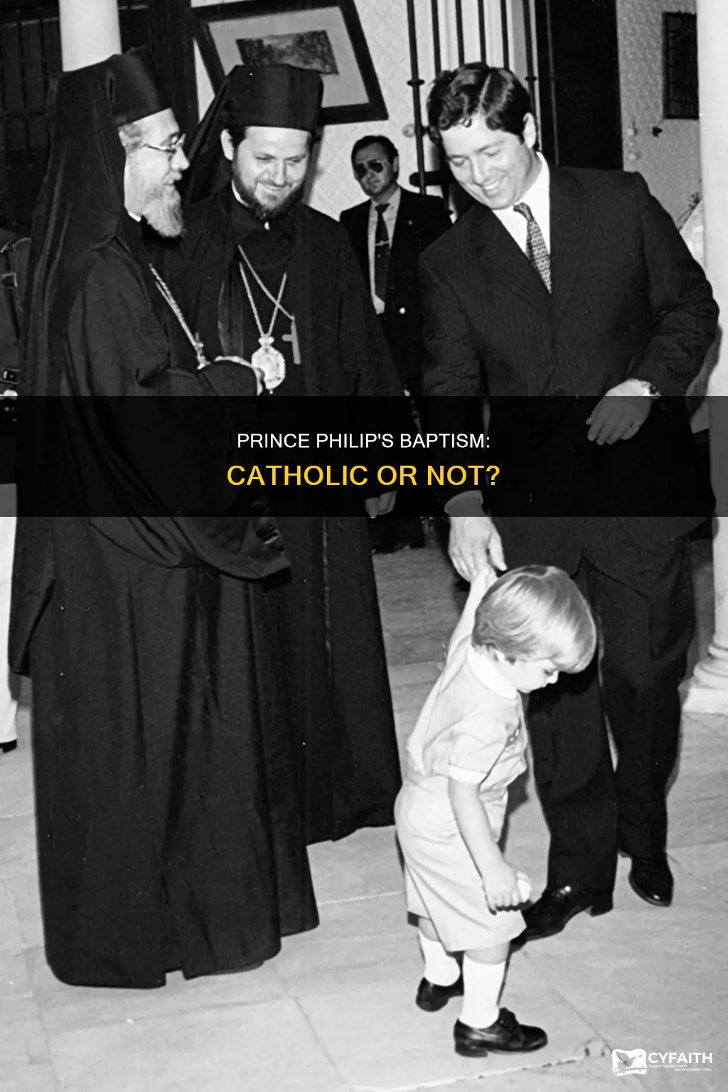 was prince philip baptized a catholic