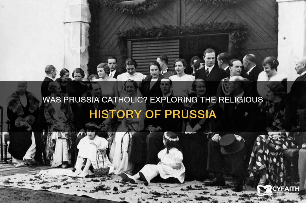 was prussia catholic