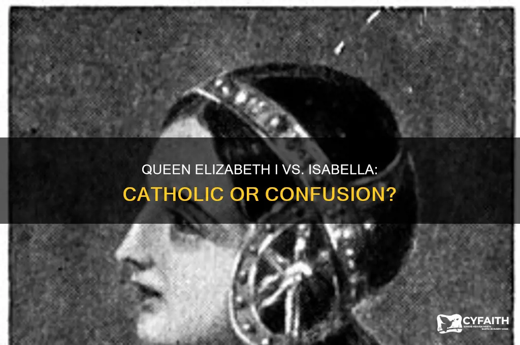 was queen elizabeth the catholic the same as queen isabella