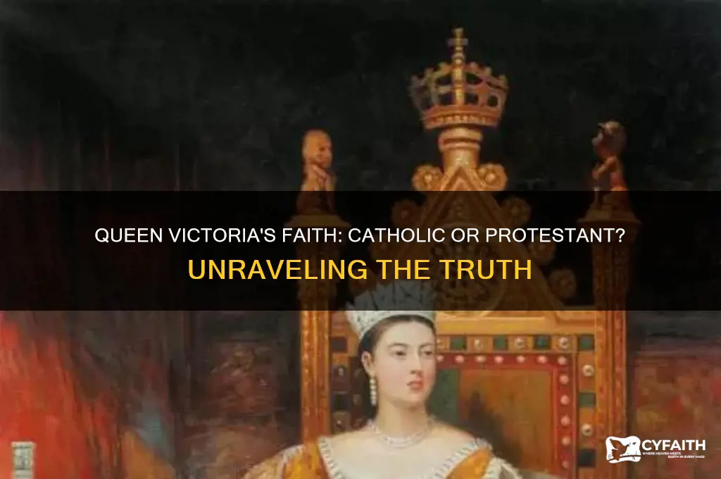 was queen victoria catholic
