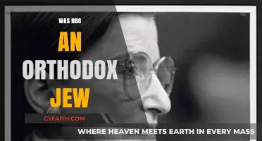 RBG's Jewish Identity: Exploring Her Orthodox Roots and Beliefs