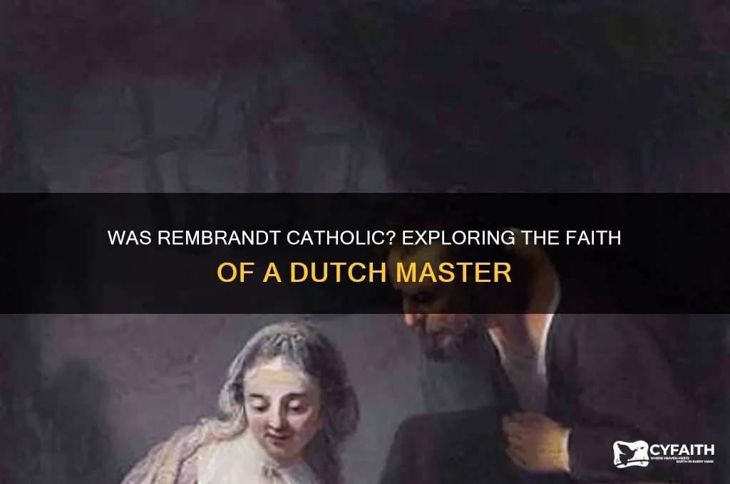 was rembrandt catholic