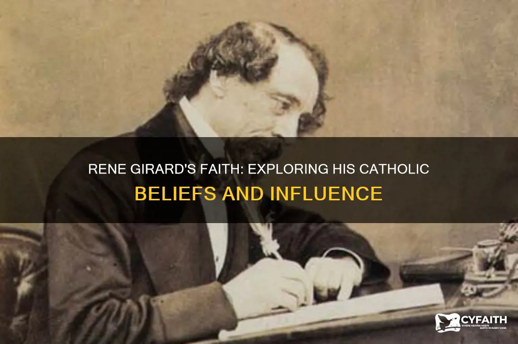 was rene girard catholic