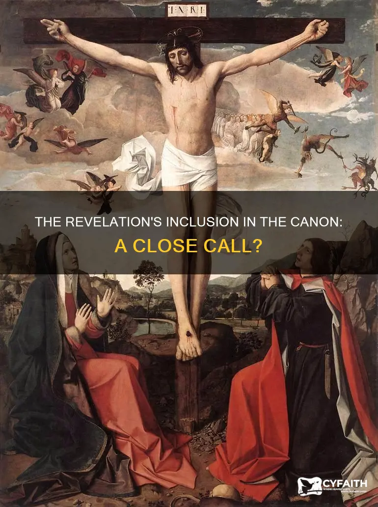 was revelation almost out of the canon catholic