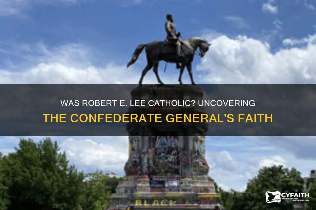 was robert e lee catholic