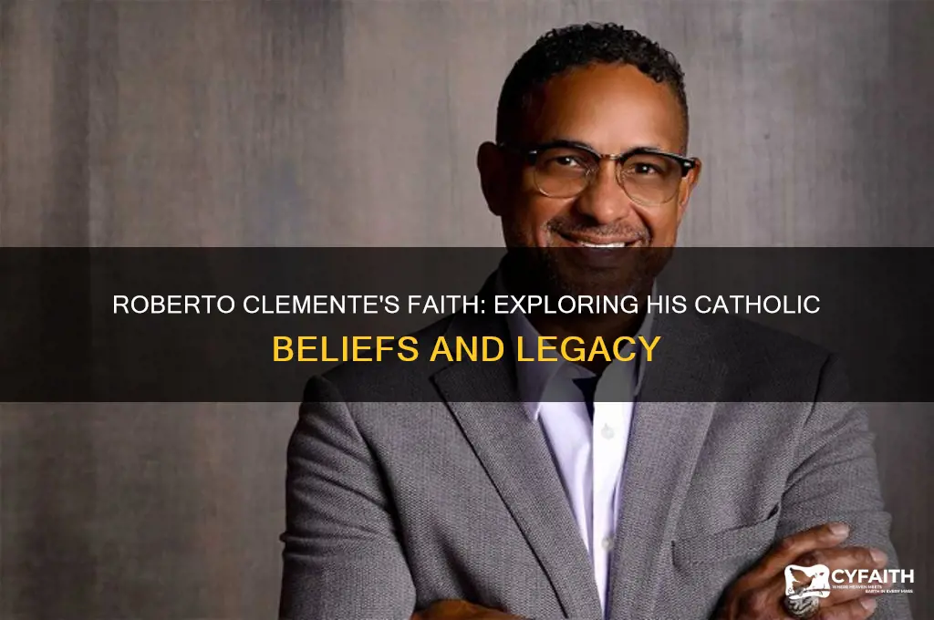 was roberto clemente catholic