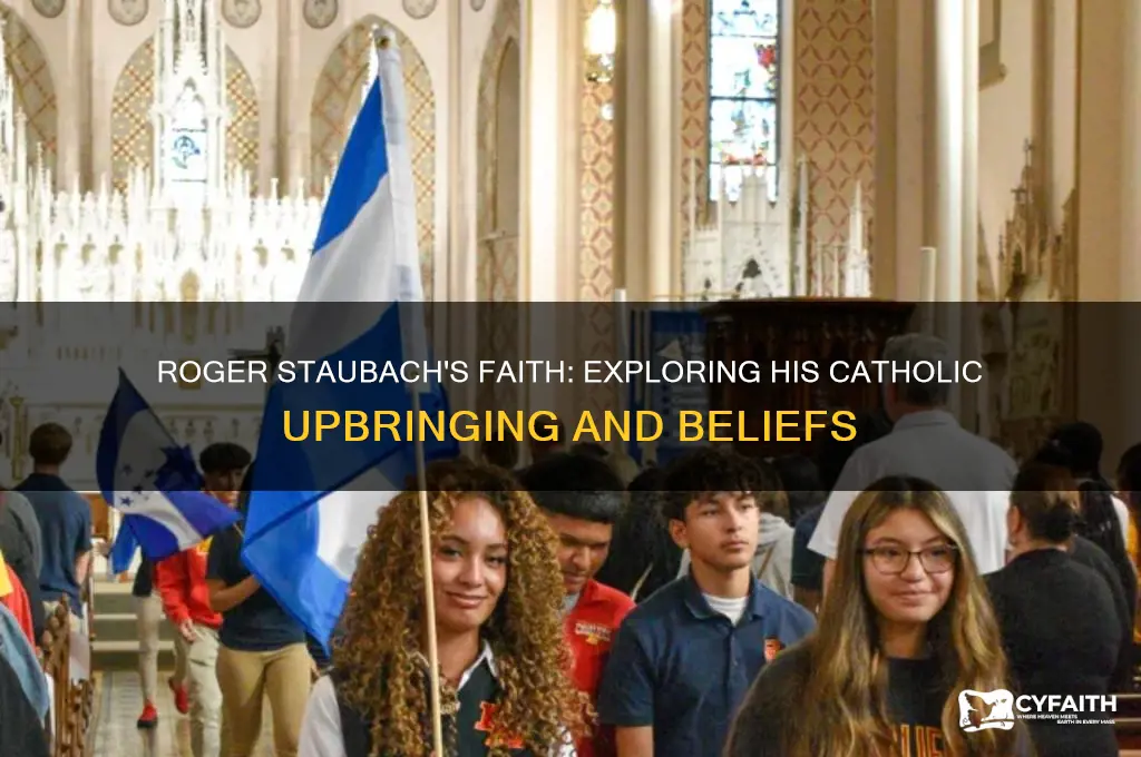 was roger staubach catholic