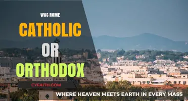 Rome's Christian Legacy: Catholic or Orthodox? Unraveling Historical Faith Traditions