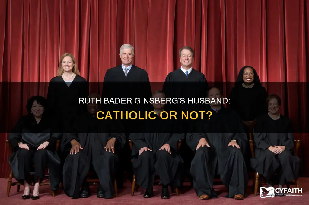was ruth bader ginsberg s husband catholic
