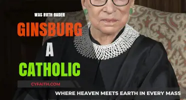 Ruth Bader Ginsburg: Catholic or Not?