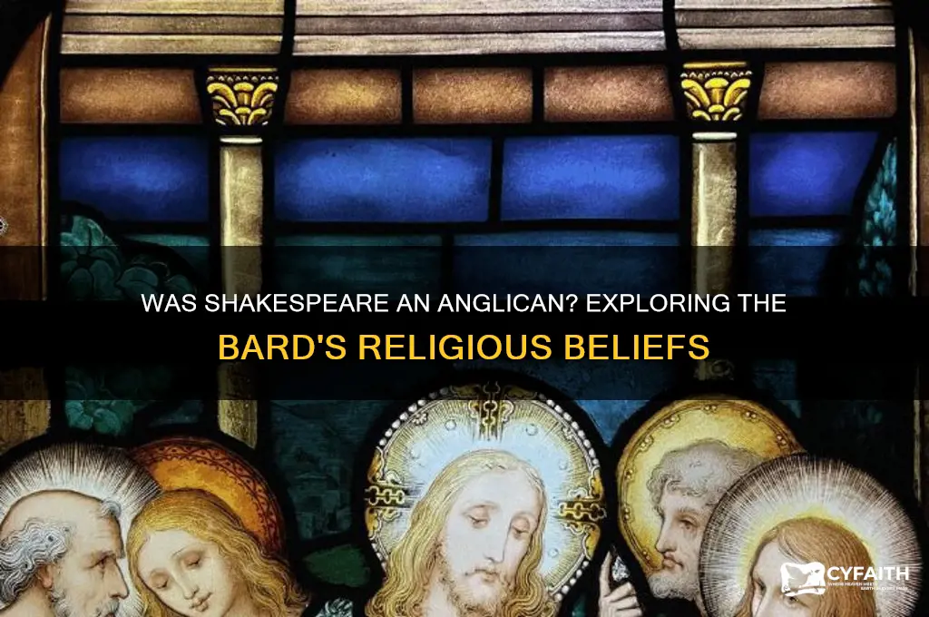 was shakespeare an anglican