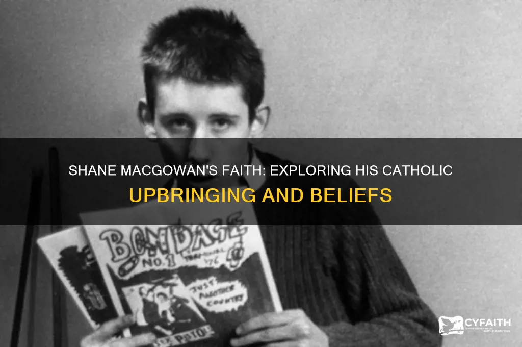 was shane macgowan catholic