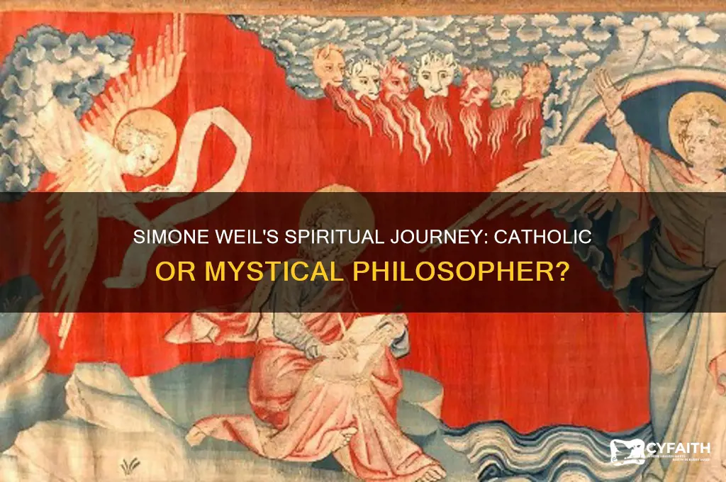 was simone weil a catholic