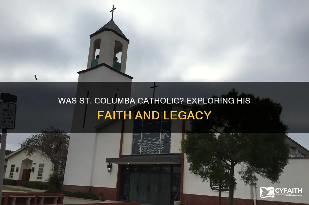 was st columba a catholic