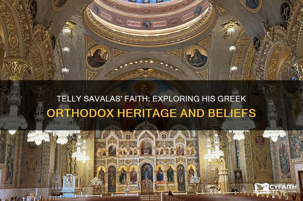 was telly savalas greek orthodox