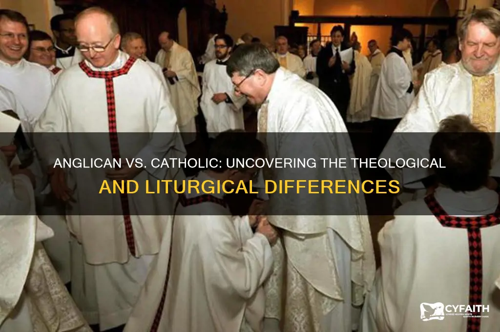 was the anglican faith all that different from catholicism