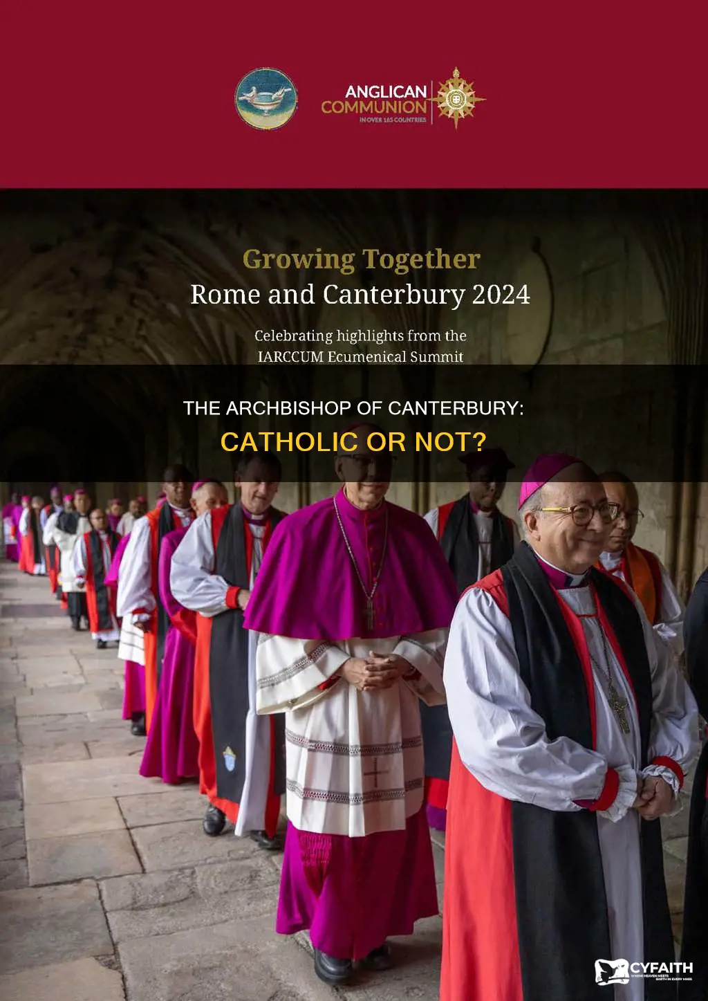 was the archbishop of canterbury catholic