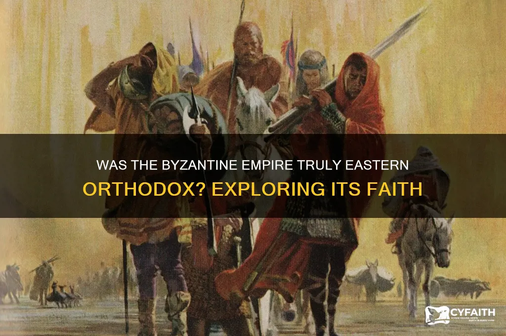 was the byzantine empire eastern orthodox