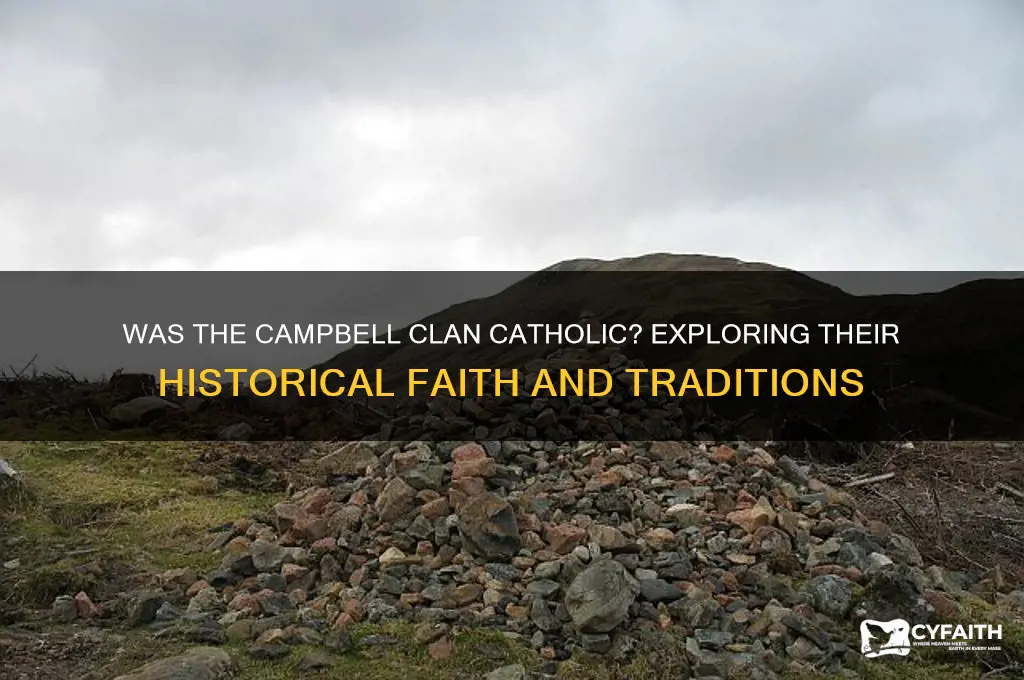 was the campbell clan catholic