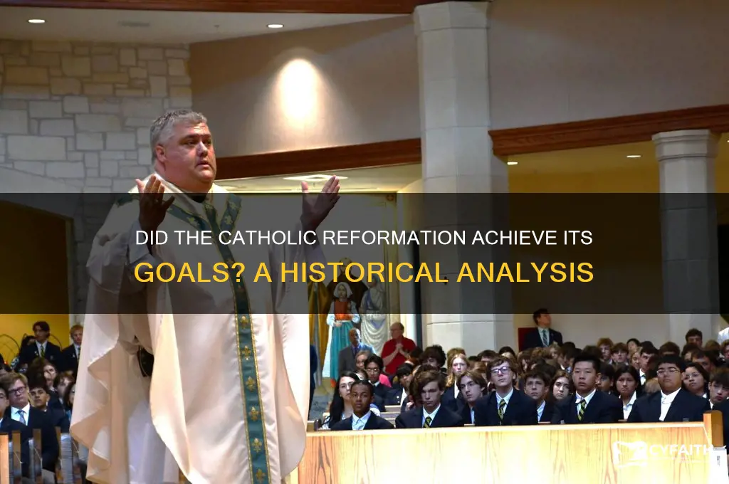 was the catholic reformation successful