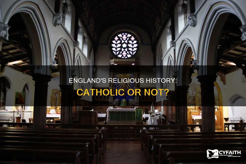 was the chrch of england catholic