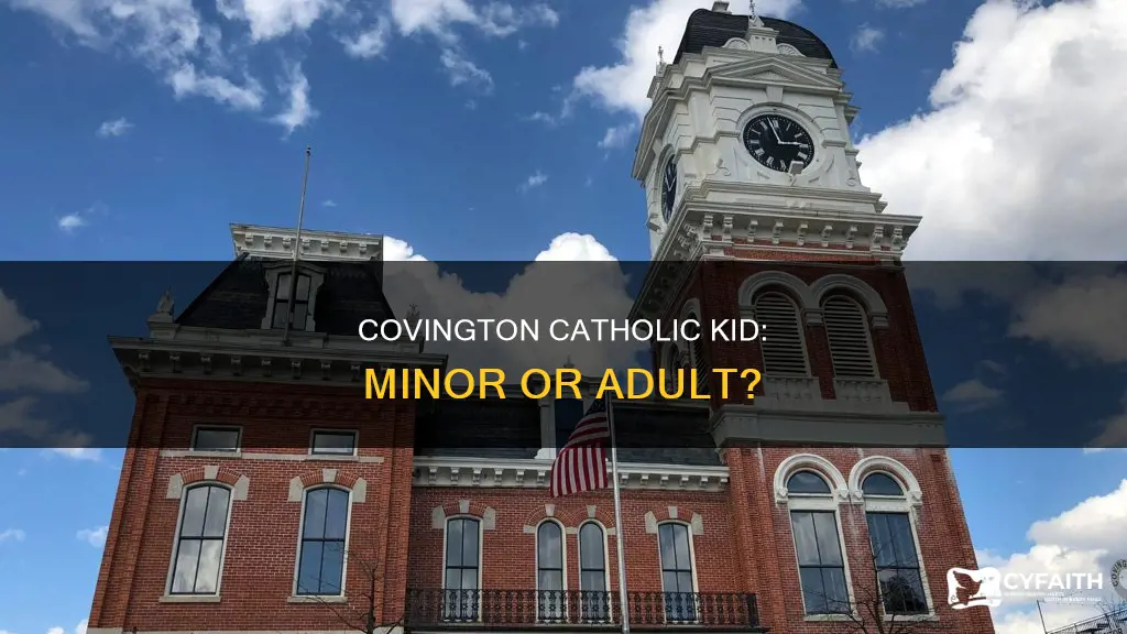 was the covignton catholic kid a minor