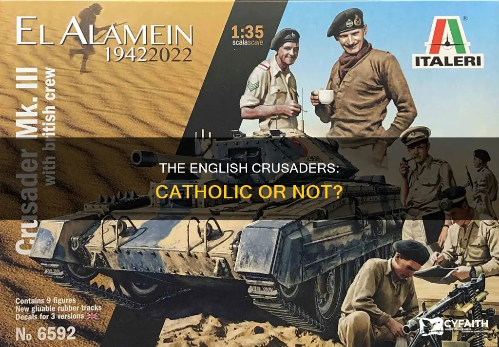 was the crusader army from england catholic