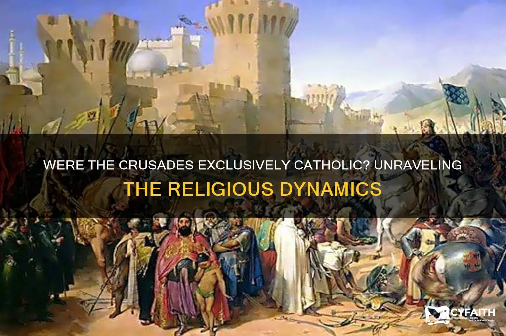 was the crusades catholic