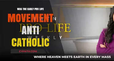 The Pro-Life Movement: Anti-Catholic Roots?