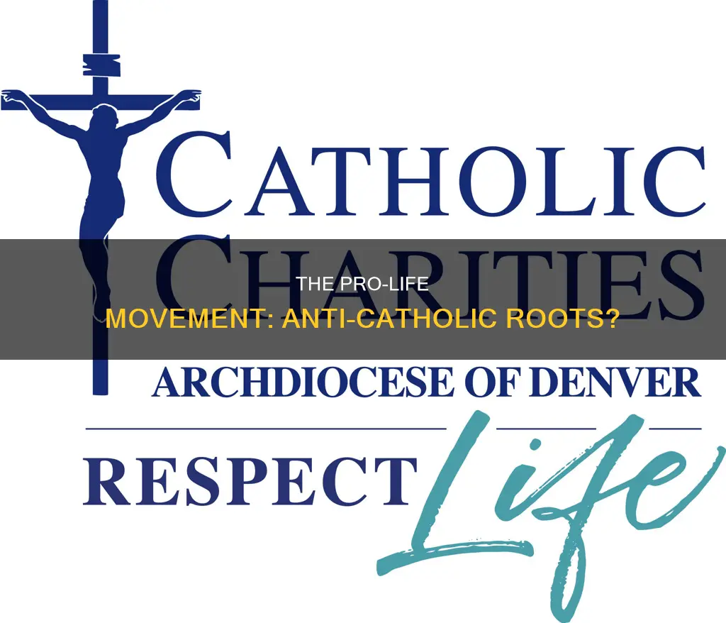 was the early pro life movement anti catholic