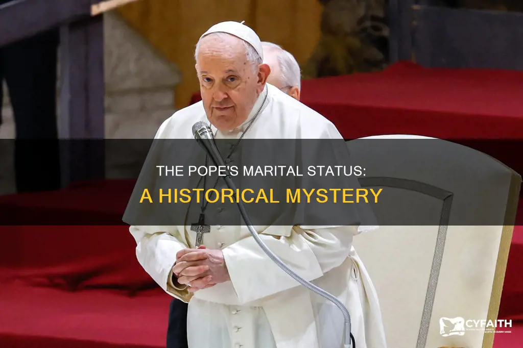was the first catholic pope married